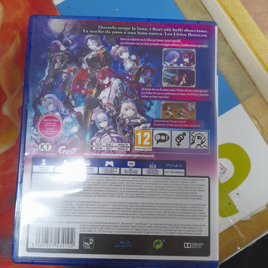 Nights of azure 2 Ps4