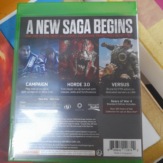 Gears of war 4 xboxone