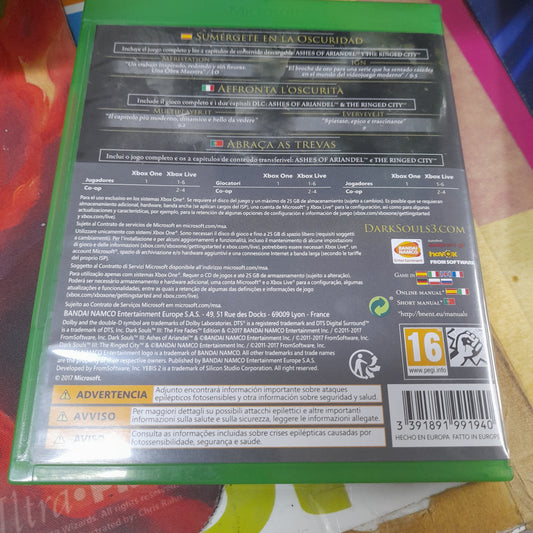 Dark souls 3 xboxone