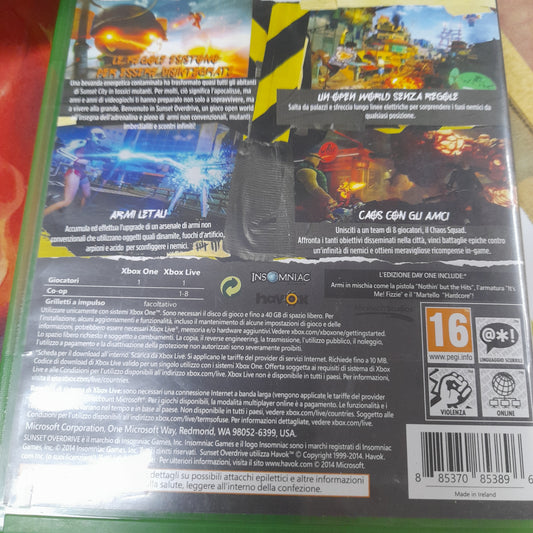 Sunset overdrive xboxone