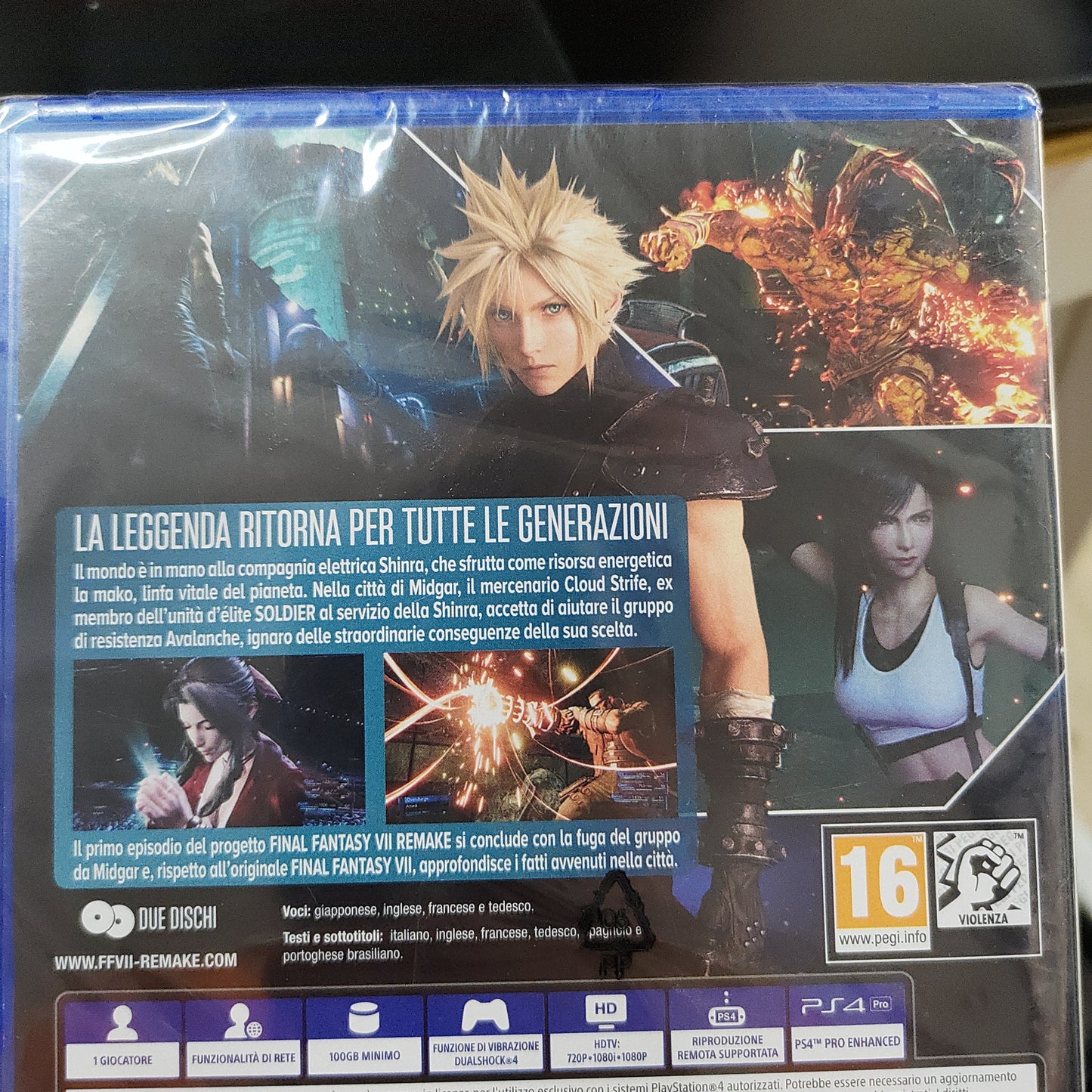 Final Fantasy 7 Remake Ps4