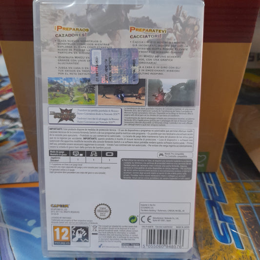 Monstre hunter generations ultimate Switch