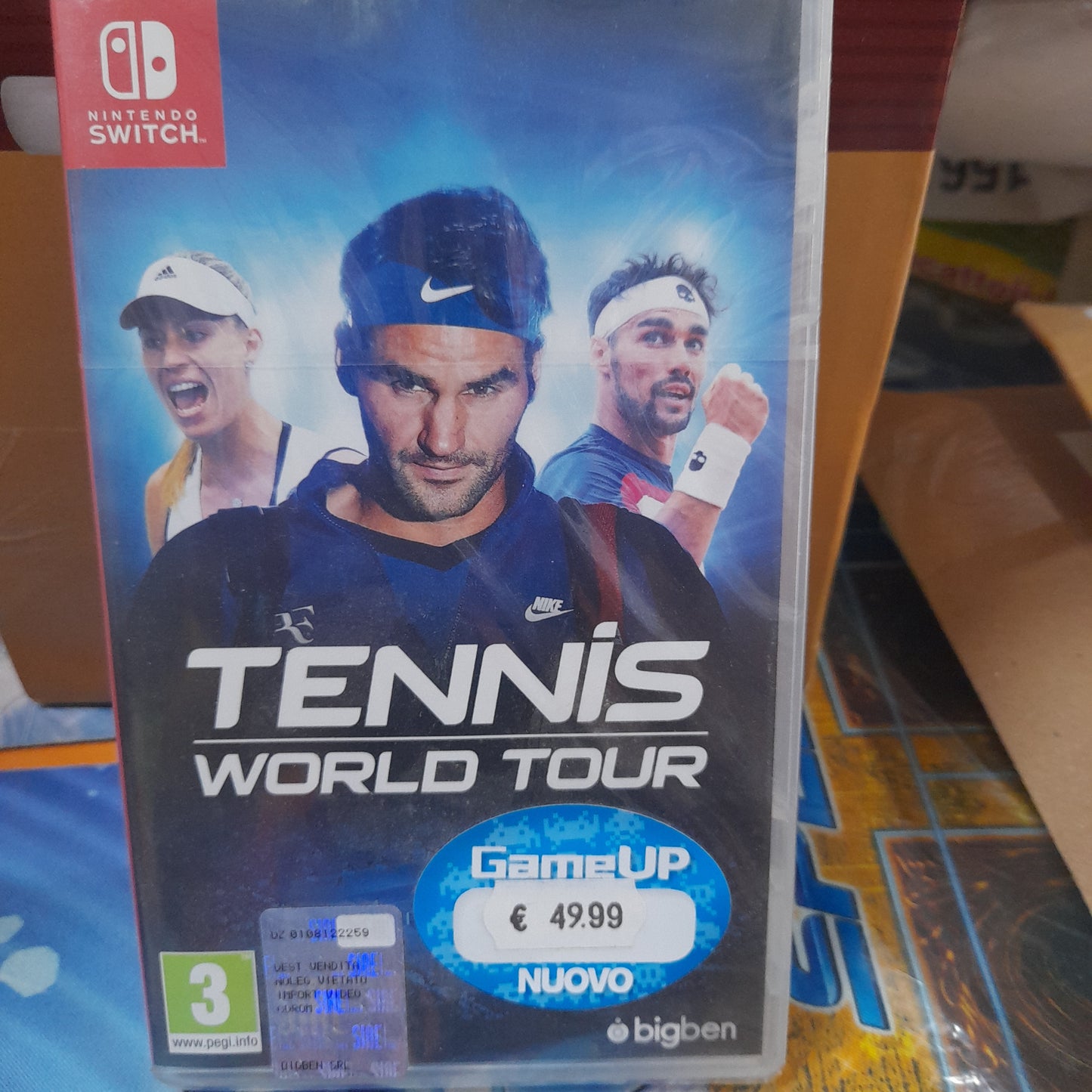 Tennis world tour Switch