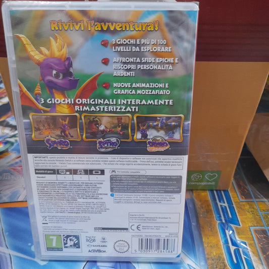 Spyro Trilogy Reignited Switch