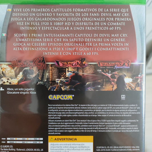 Devil may Cry HD collection xboxone