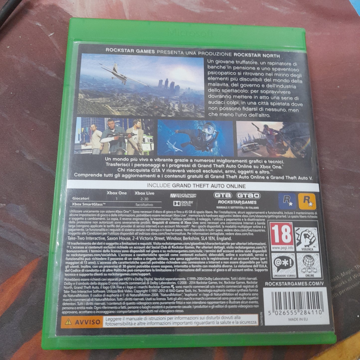 Grand theft auto 5 xboxone