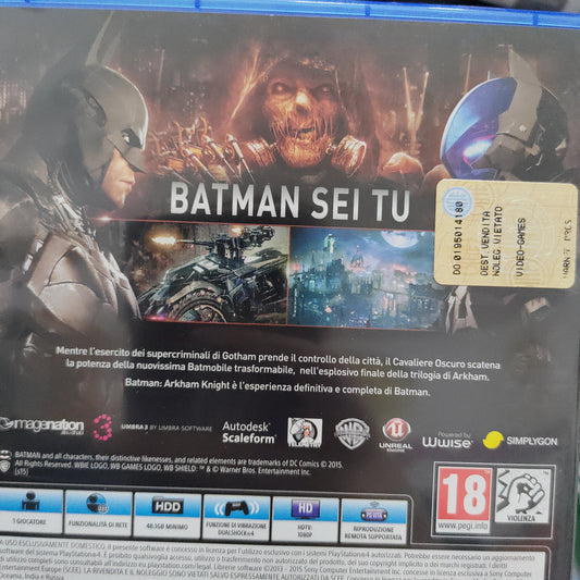 Batman Arkham Knight Ps4