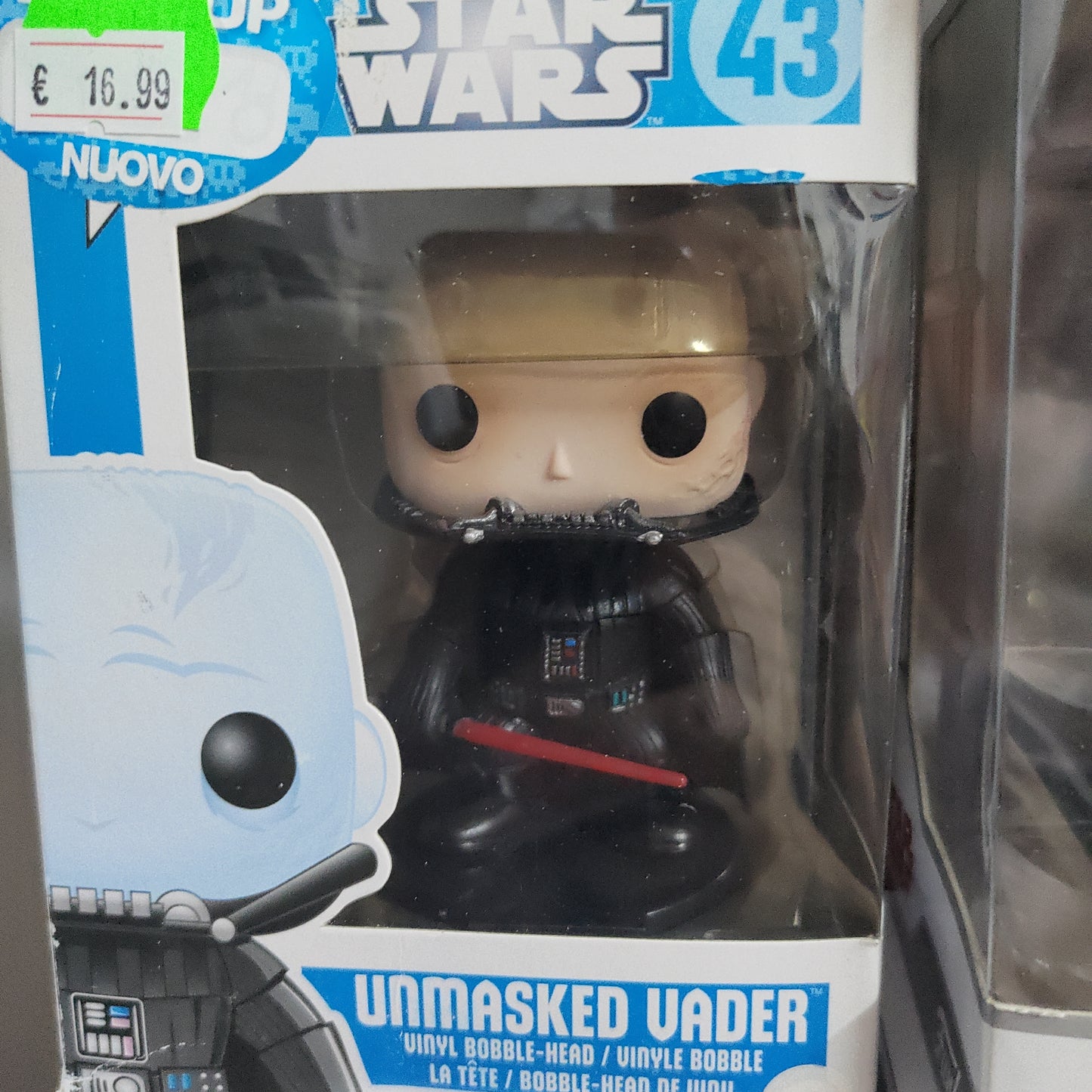 43 Unmasked Vader Star Wars Pop