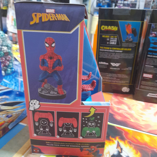 Marvel spiderman cableguys action figure