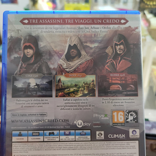 Assassin's Creed Chronicles Ps4