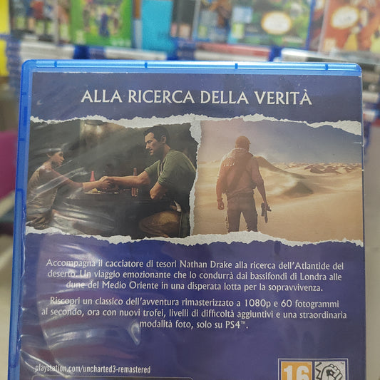 uncharted 3 remastered Ps4