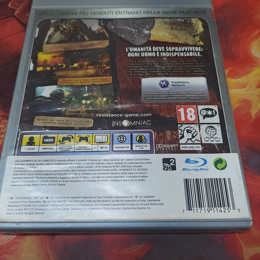 Resistance 2 Ps3