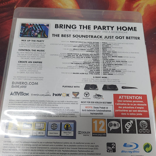DJ Hero 2 Ps3