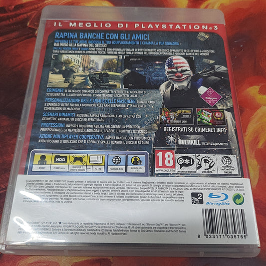 Payday 2 Ps3