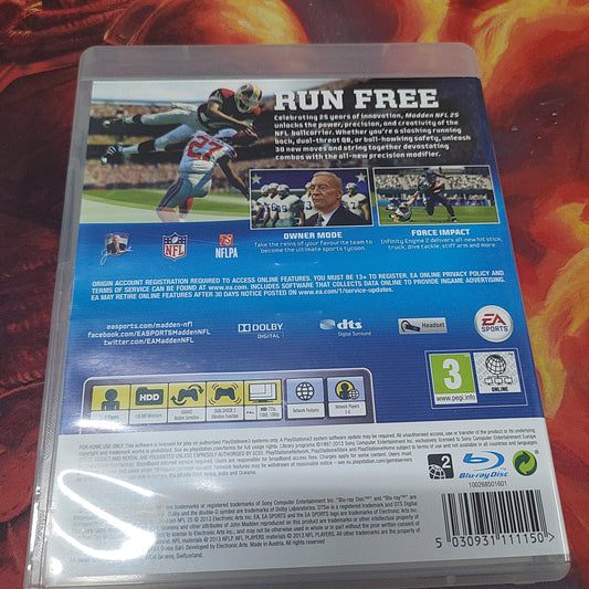 Madden 25 1989-2014 Ps3
