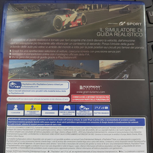 Gran Turismo Sport Ps4