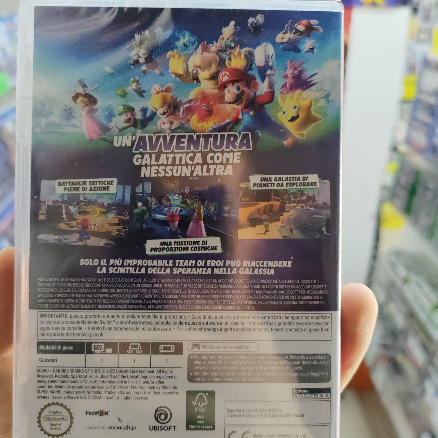 Mario+Rabbids Sparks of Hope Switch