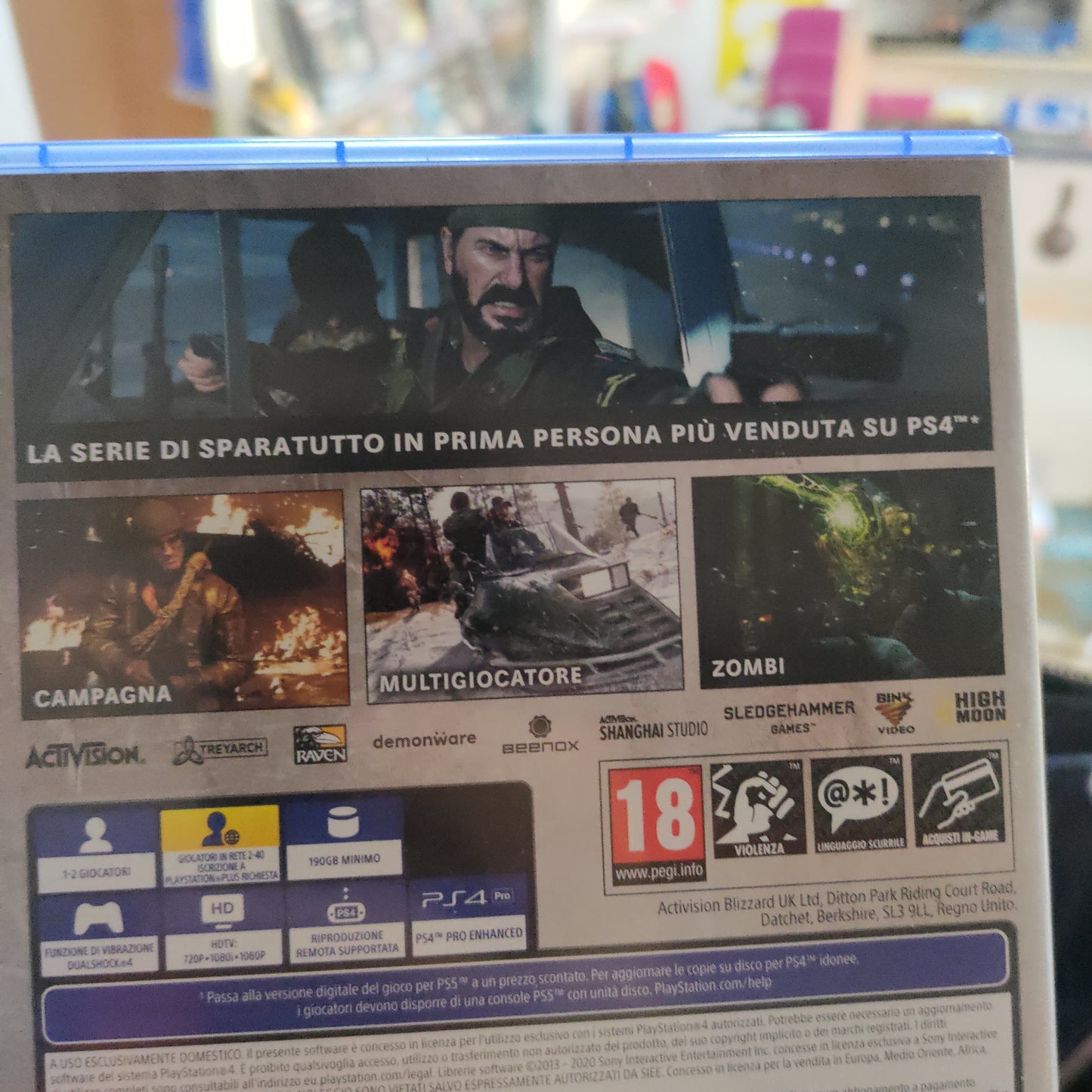 Call Of Duty Black Ops Cold War Ps4