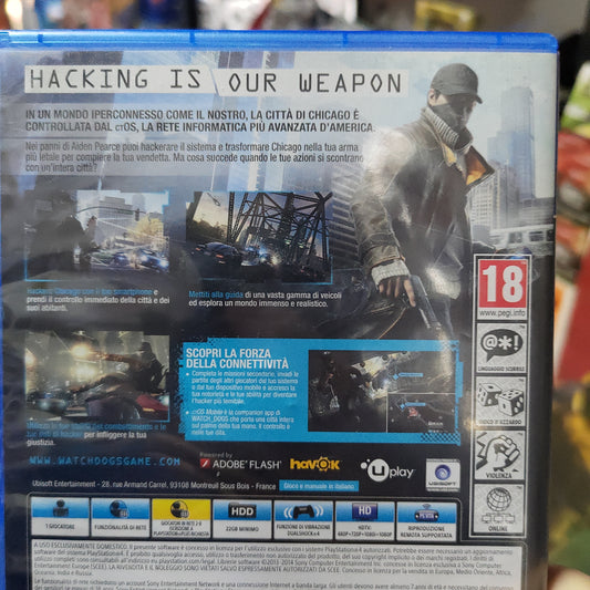 Watch Dogs Ps4