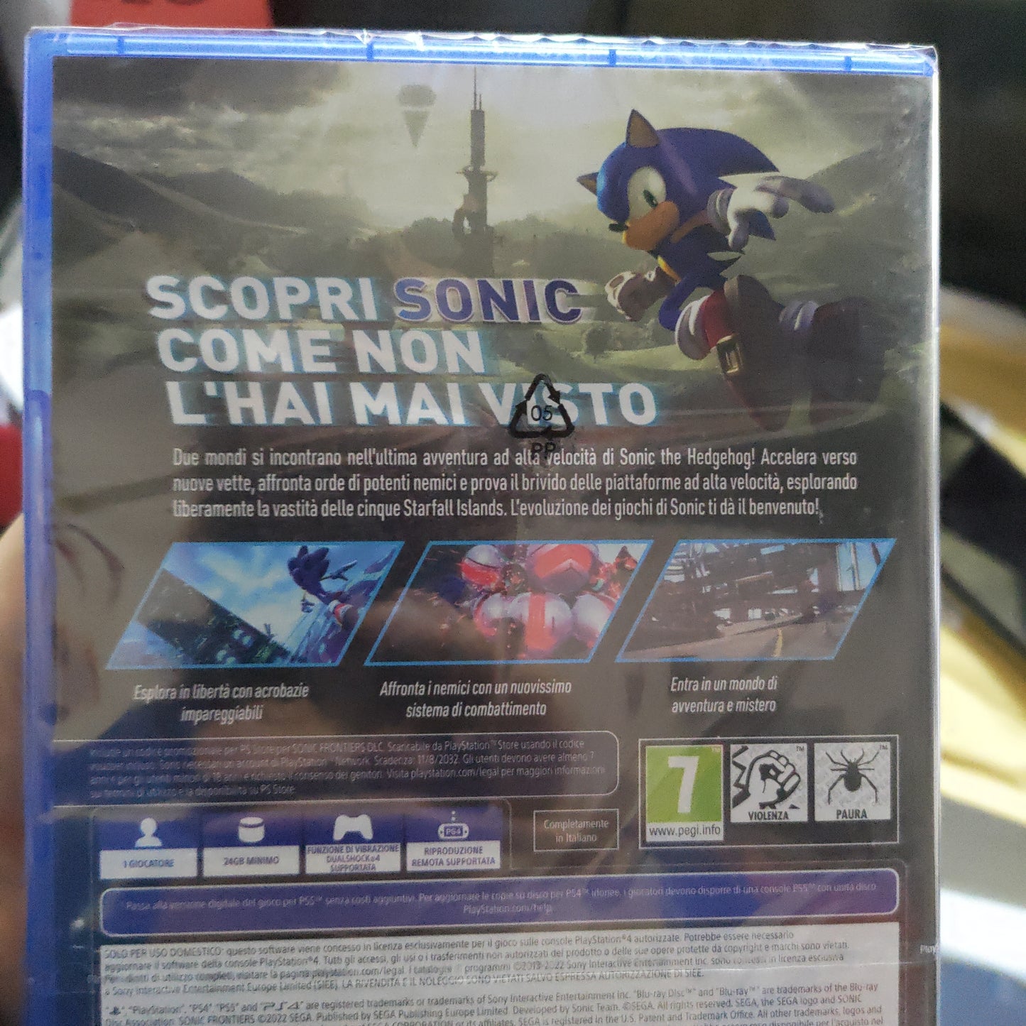 Sonic Frontiers Ps4