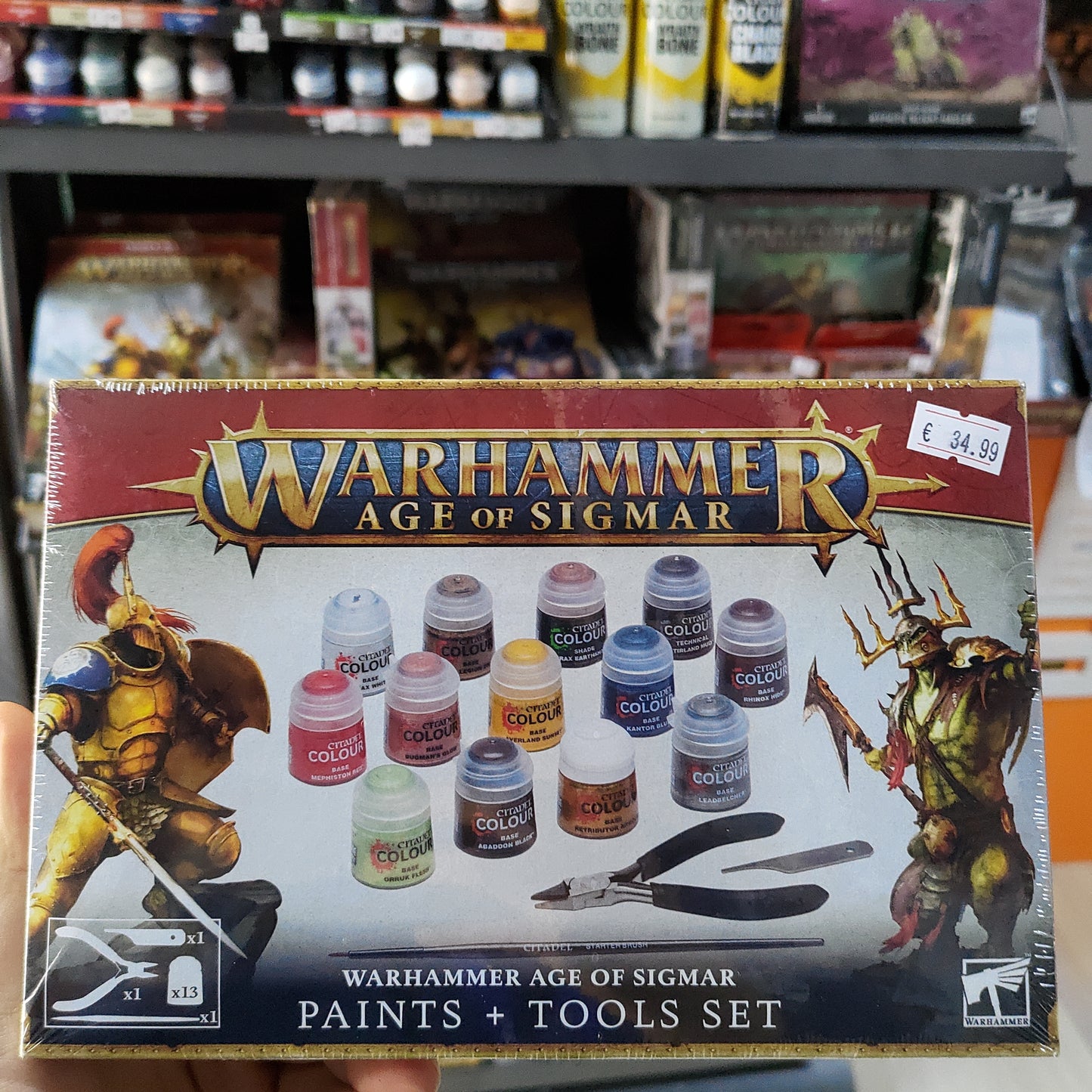 Age of Sigmar Paint+Toolset Warhammer