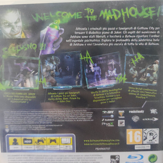 Batman Asylum Ps3