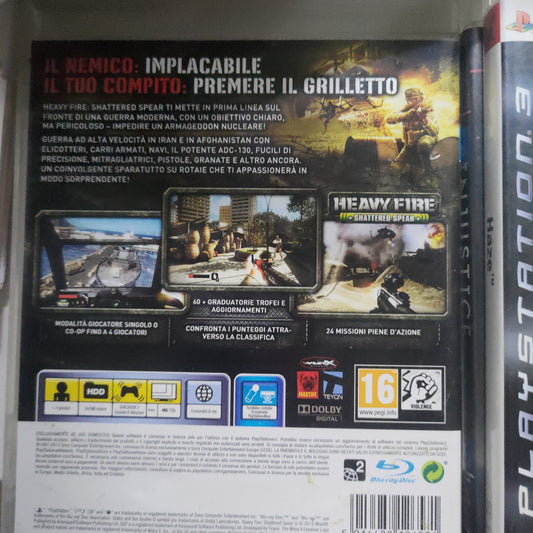 Heavy Fire Ps3