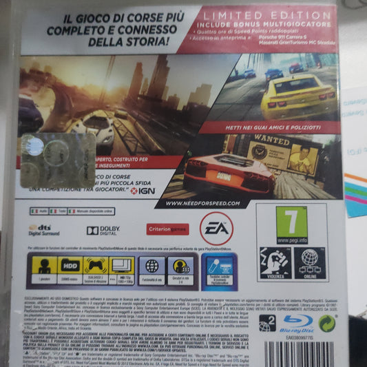 Need for Speed Most Wanted Ps3