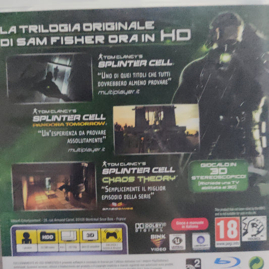 Splinter Cell Trilogy Ps3