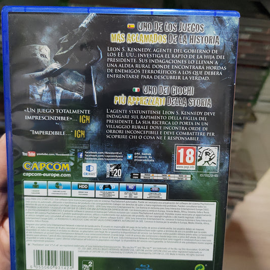 Resident Evil 4 Ps4