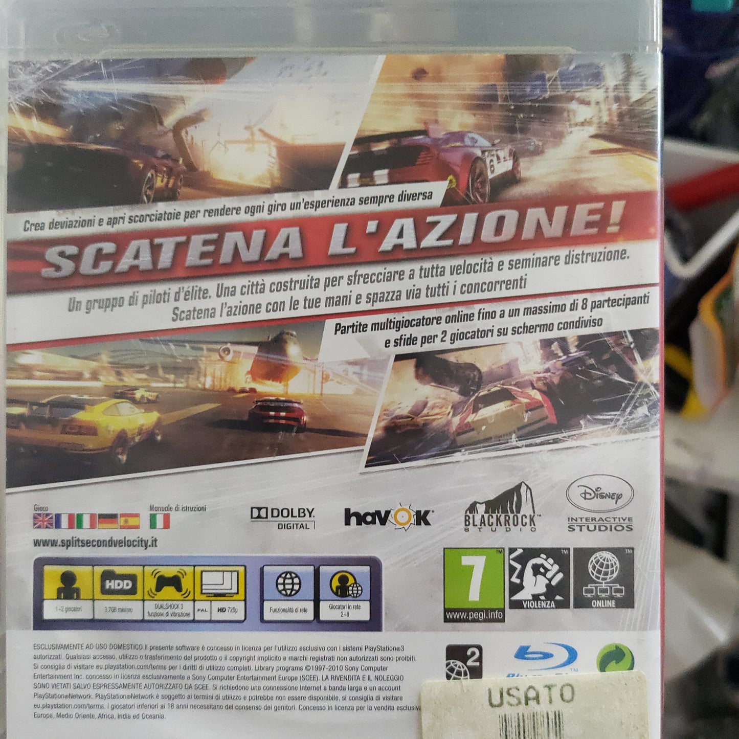 split second Ps3