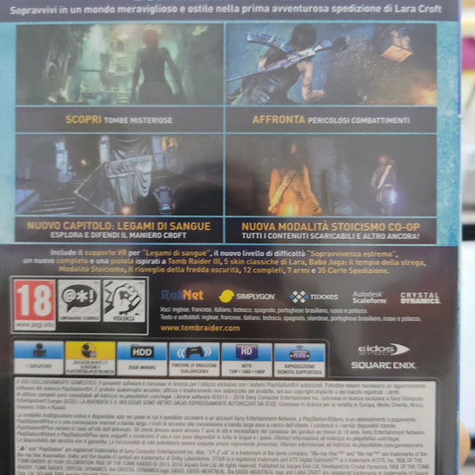 Rise of Tomb raider Ps4