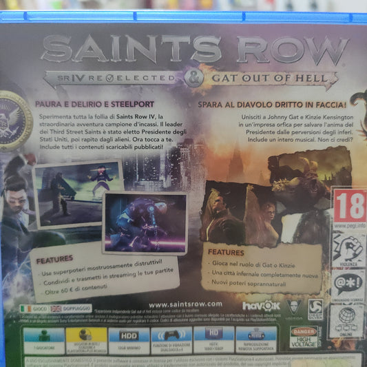 Saints Row double pack Ps4