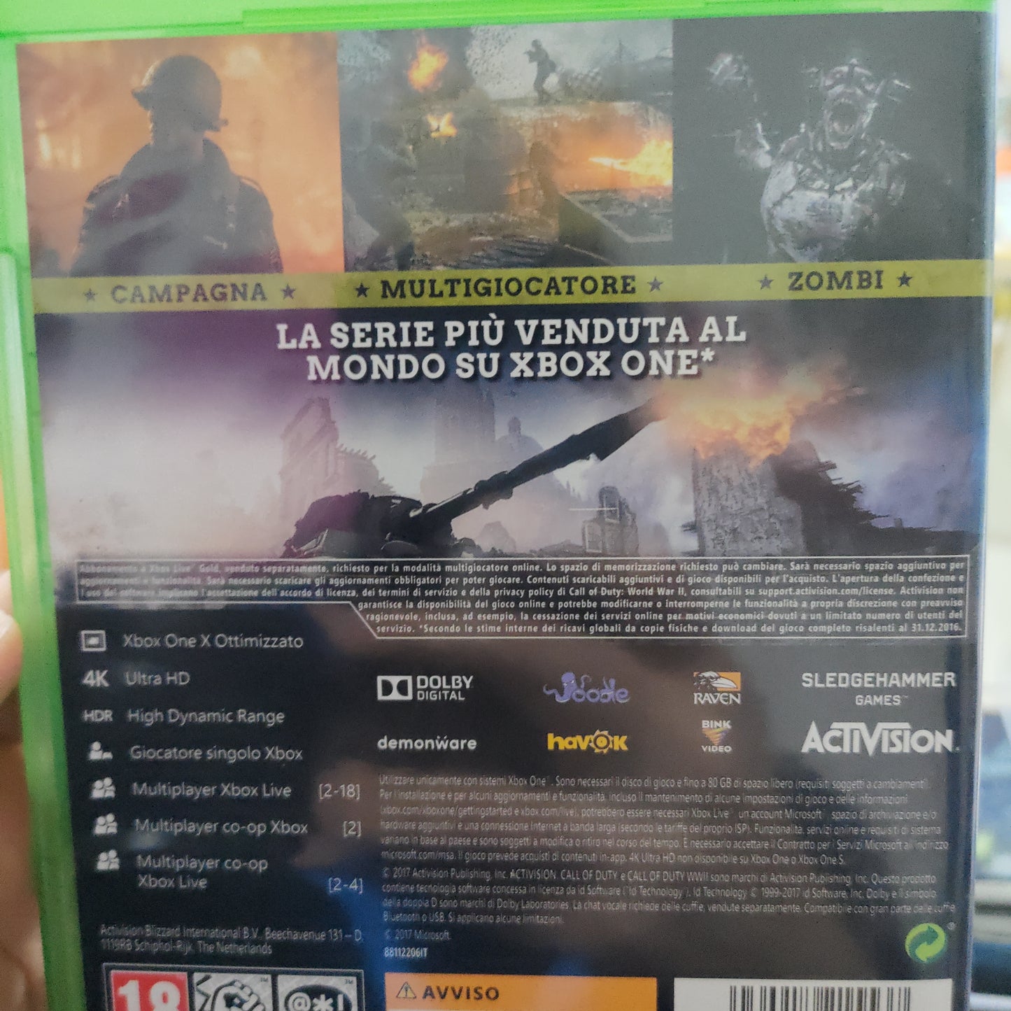 Call of duty ww2 xboxone