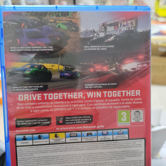 Driveclub Ps4