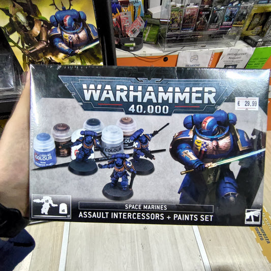 Assault intercessors Paint Set Warhammer