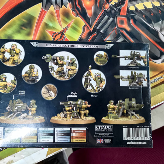 Cadian Heavy Squad Warhammer