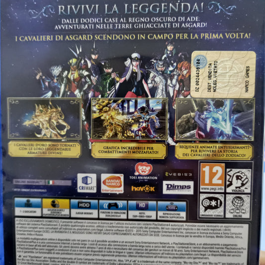 SaintSeya soldiers soul Ps4