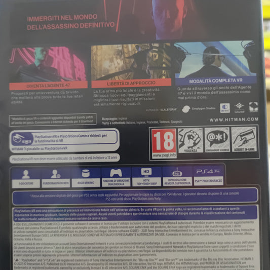 Hitman 3 Ps4