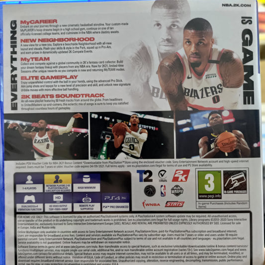 NBA 2k21 Ps4