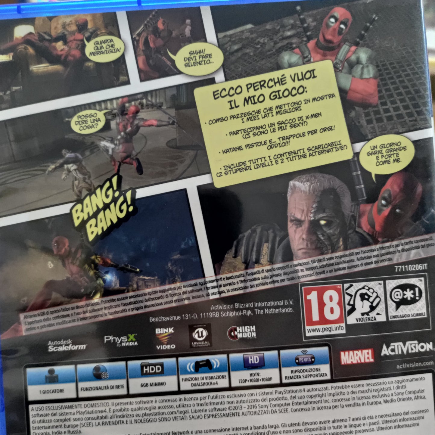 Deadpool Ps4