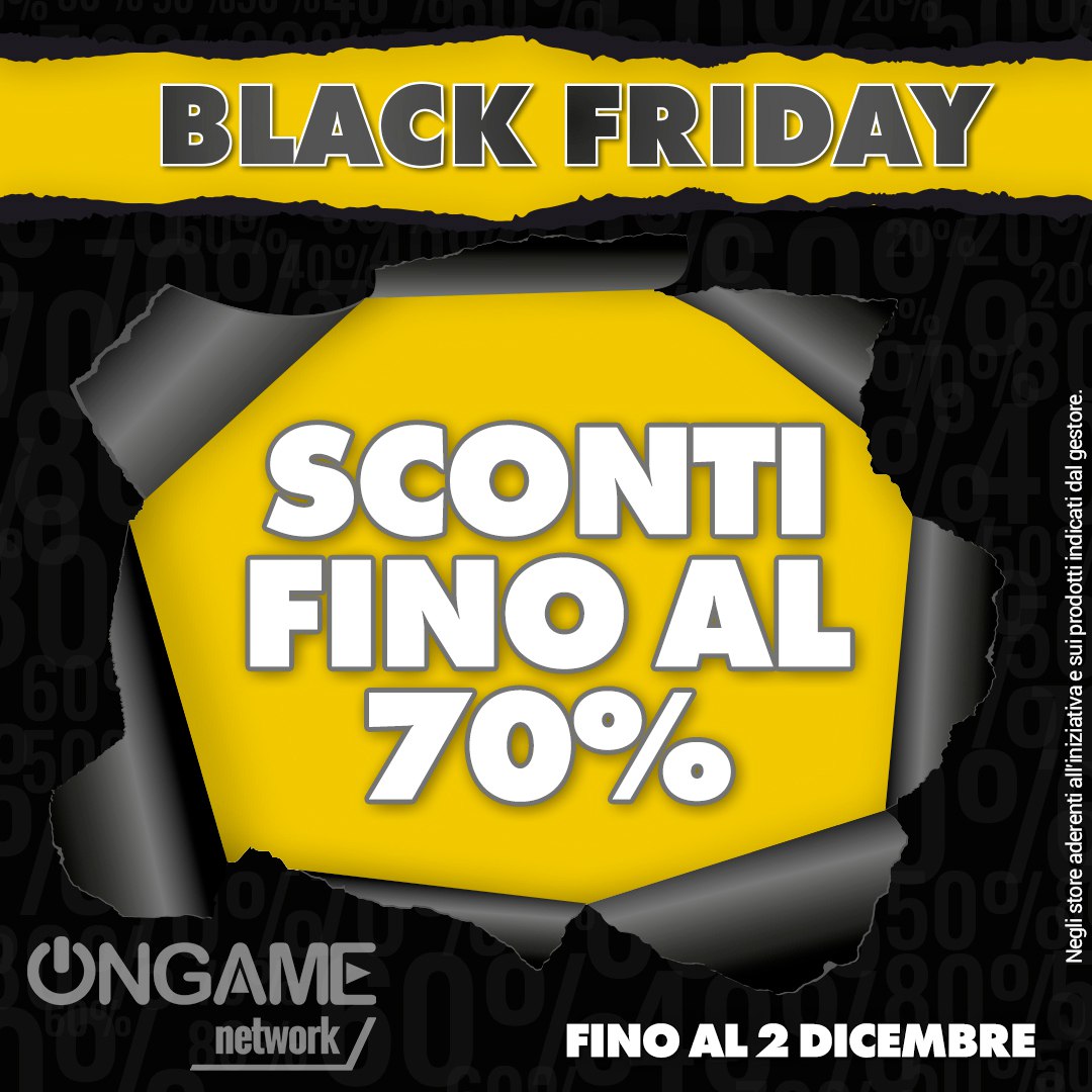 Black Friday 2024: Le Migliori Offerte da Ongame Cosenza 🎮