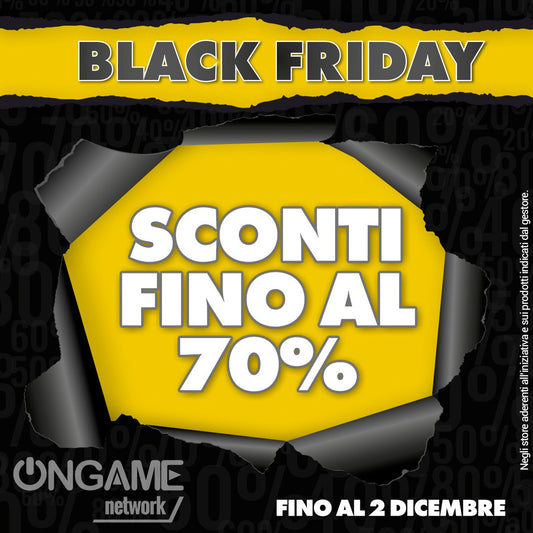 Black Friday 2024: Le Migliori Offerte da Ongame Cosenza 🎮