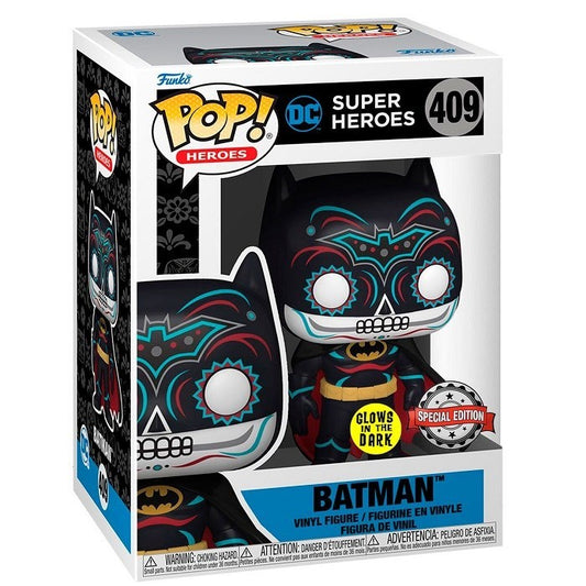 Dia De Los DC - 409 Batman (Special Edition) 9Cm Pop