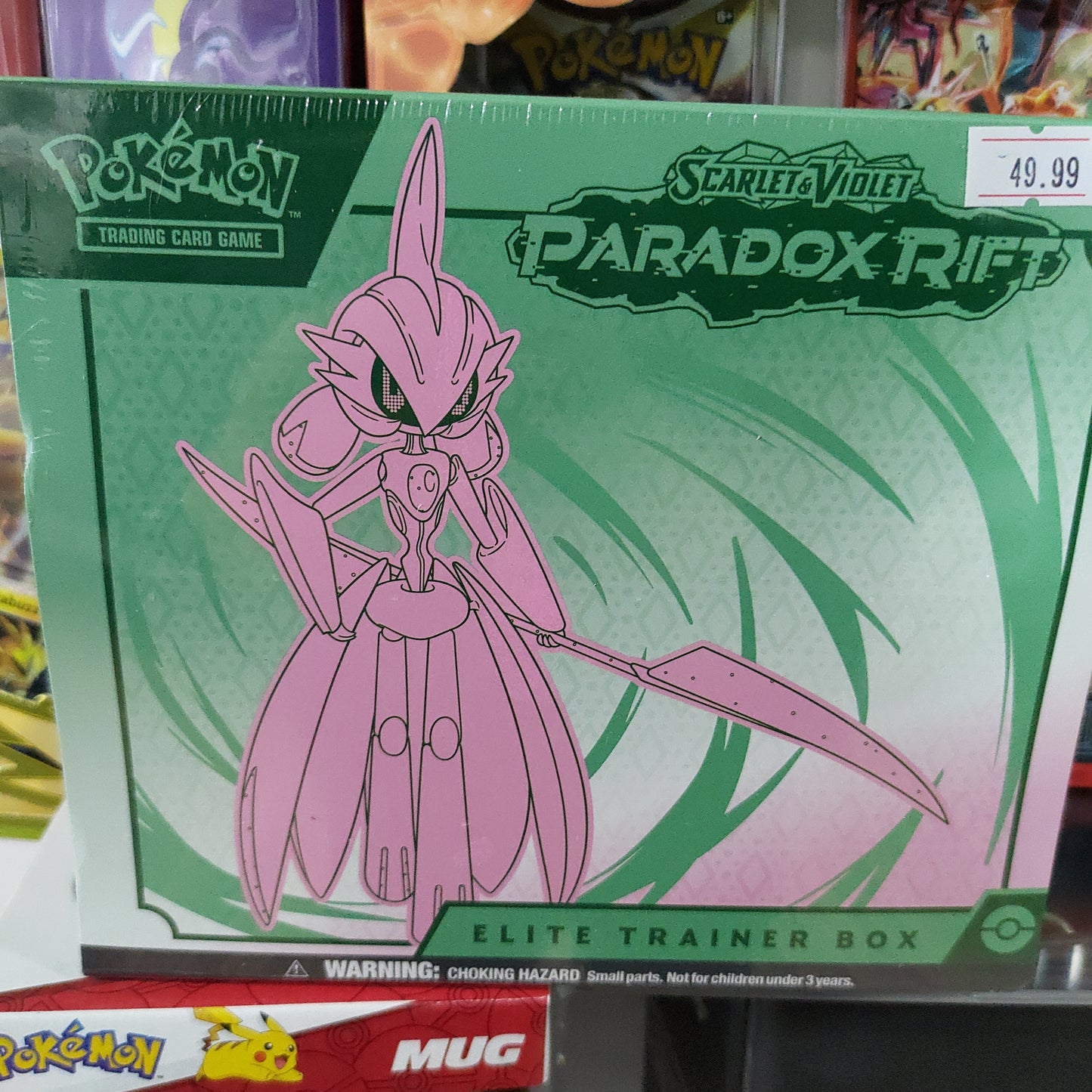 Pokémon TCG: Scarlet & Violet—Paradox Rift Elite Trainer Box - Iron Valiant TGC