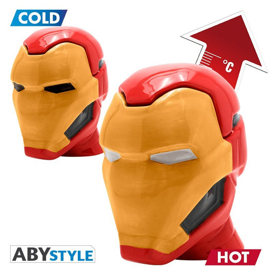 MARVEL - Tazza 3D 450 ml: "Iron Man"