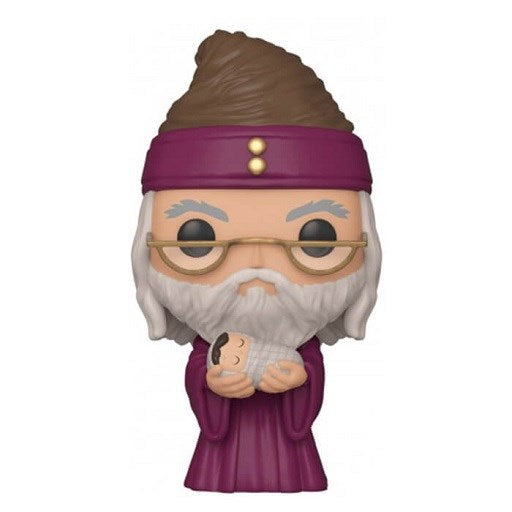 HARRY POTTER - 115 DUMBLEDORE W/ BABY HARRY 9CM  Pop