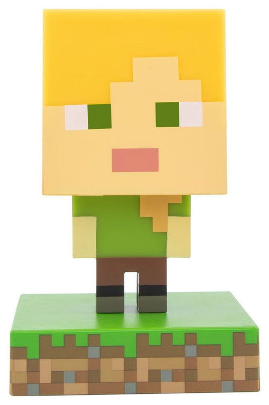 MINECRAFT ICONS ALEX LAMPADA 3D	Gadget