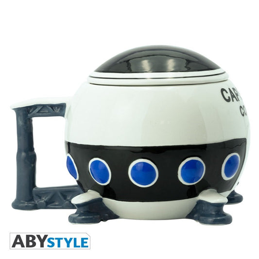 ABYSTYLE DRAGON BALL - TAZZA 3D: "CAPSULE CORP SPACESHIP" Tazza
