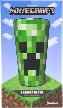 MINECRAFT PIXEL CREEPER BICCHIERE